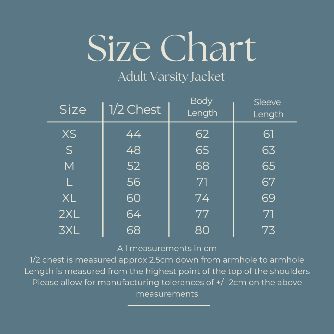 Personalised Initials Unisex Adult Varsity Jacket Custom Monogram College Jacket image 2