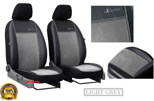 EcoLeather +Alicante Tailored Front Seat Covers SKODA SCALA 2019 2020 2021 -> - Picture 8 of 11