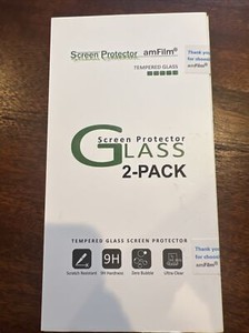 amFilm Nintendo Switch Premium Tempered Glass Screen Protector (2 Pack)