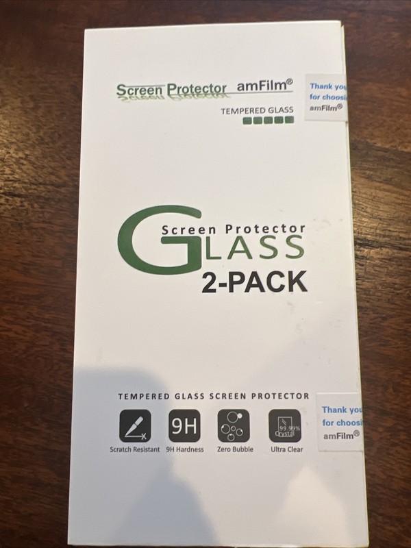 amFilm Nintendo Switch Premium Tempered Glass Screen Protector (2 Pack)