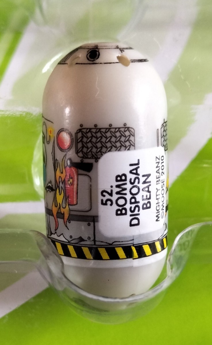 MIGHTY BEANZ 52 BOMB DISPOSAL BEAN 2010 UK