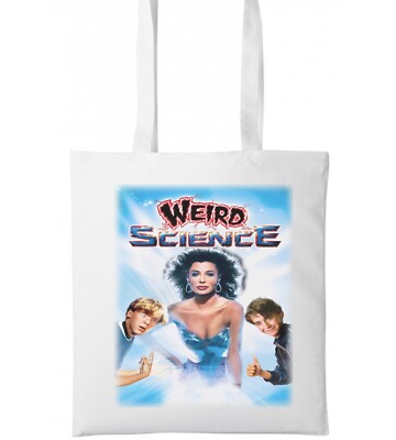 Weird Science Tragetasche 80er Party Retro Filmposter Tragetasche Shopper wiederverwendbar