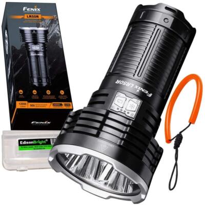 Fenix LR50R 12000 Lumen 1039 Yards Beam rechargeable LED flashlight/Searchlight