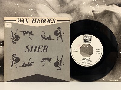 Wax Heroes   Sher 7 '' EP Ex/Ex + 1983 Italy Electric Eye EES003 First Print Ovp