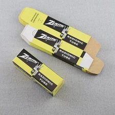 10 Empty ZENITH Vacuum Tube Boxes. Fit 6SN7 6SL7 6SJ7 6BL7 7F7 6V6GT & similar