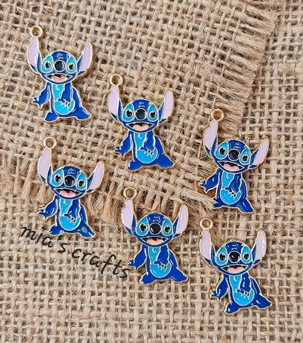 Stitch Enamel Charms Jewellery Making Crafts Supplies Lilo Stitch Disney Charm