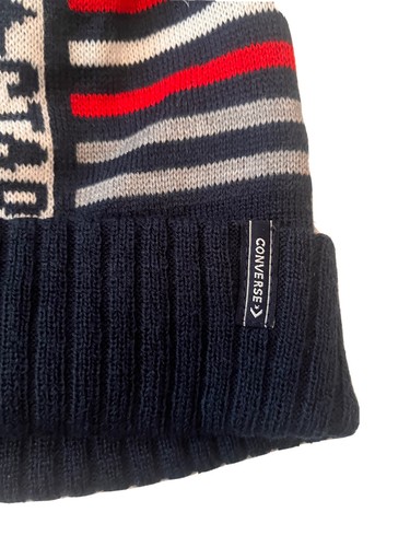 Converse All stars Youth Bobble Hat RRP £20 One Size - Picture 2 of 4