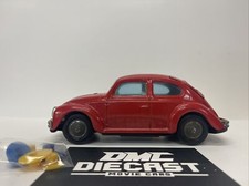 Toy Town Volkswagon 1960s Beetle Battery Operated WORKING With Disks  Display 