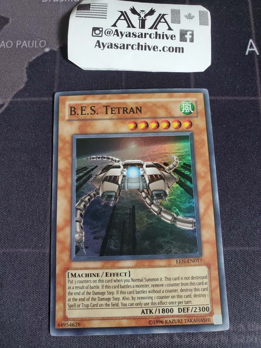 Yu-Gi-Oh! B.E.S. Tetran (EEN-EN017) - 1st Edition - Super Rare - Carta Singola