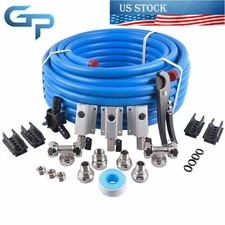 Compressed Air Line System Master Kit for M7500 3/4 Inch Tubing Shop Piping Kit