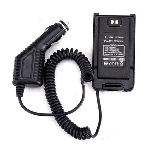 12V Akumulator Eliminator Ładowarka samochodowa do radia BaoFeng BF-9700 A58 UV-9R Plus - Zdjęcie 9 z 9