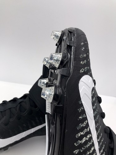 Nike Alpha Menace Pro 2.0 Football Cleats - Black White CK4277-001 Men Size 11.5 - Picture 11 of 11