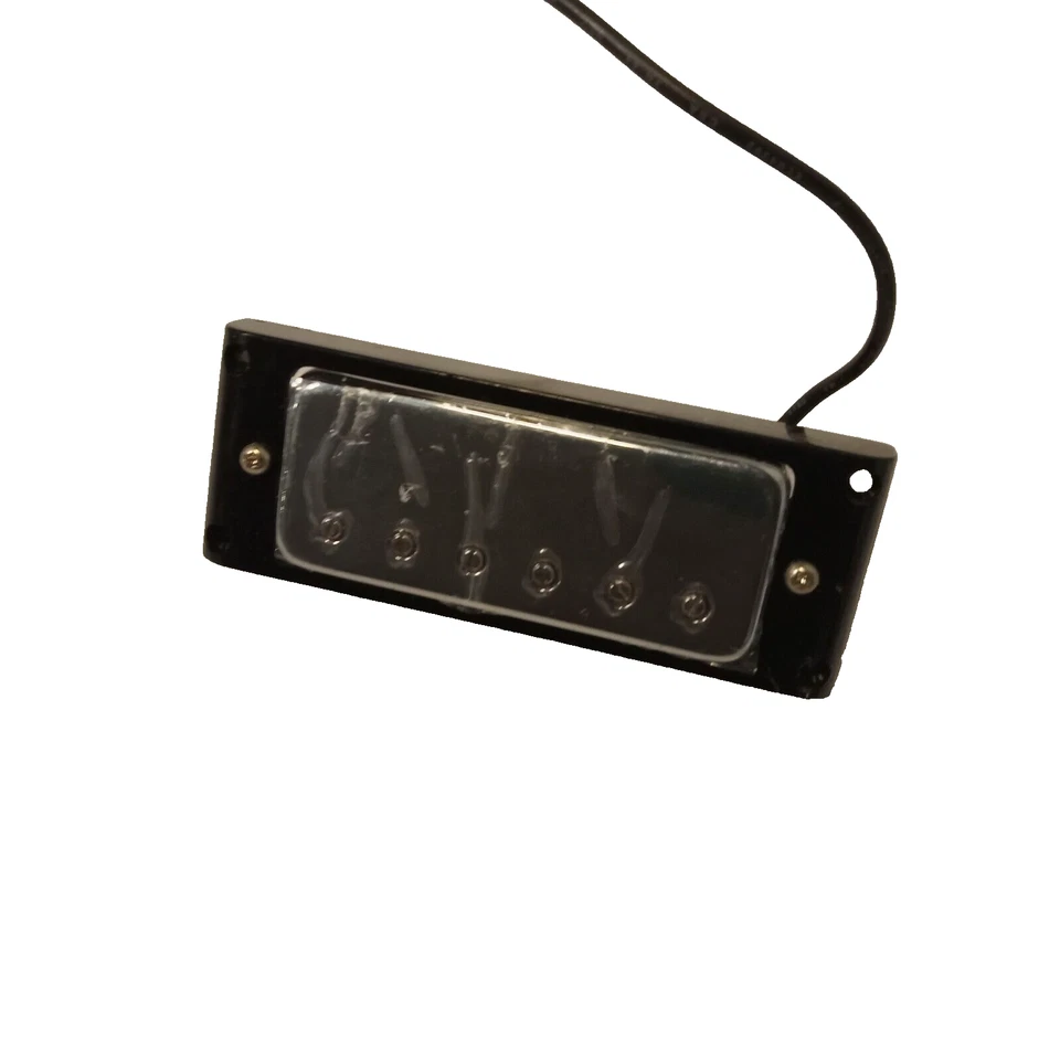 Pastilla de guitarra eléctrica cromada - Repuesto de fábrica para Peavey JF-2 Sparkle Foto 3 de 4