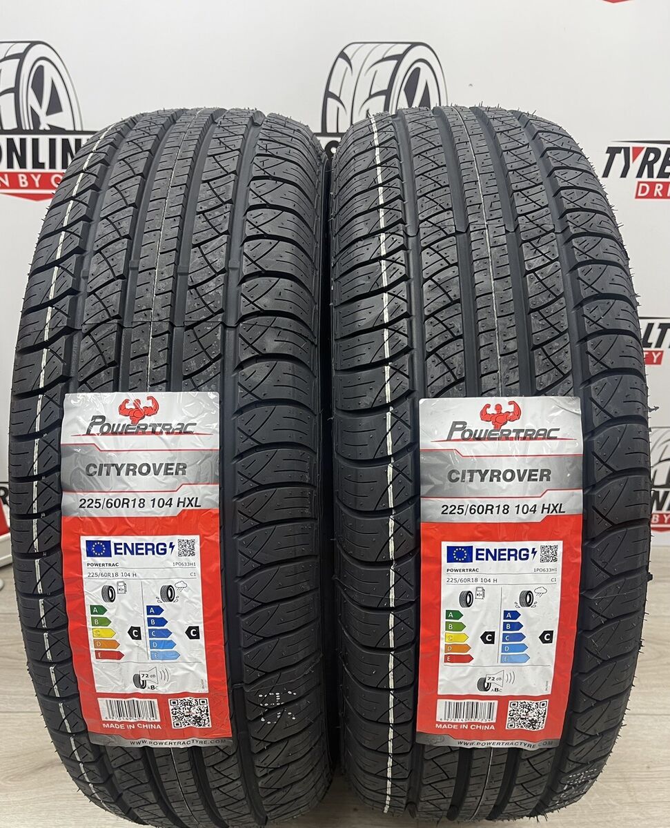 2 X 225 60 18 POWERTRAC 104H XL 225/60R18 BRAND NEW M+S 2 X 225 60 18 POWERTRAC 104H XL 225/60R18 BRAND NEW M+S