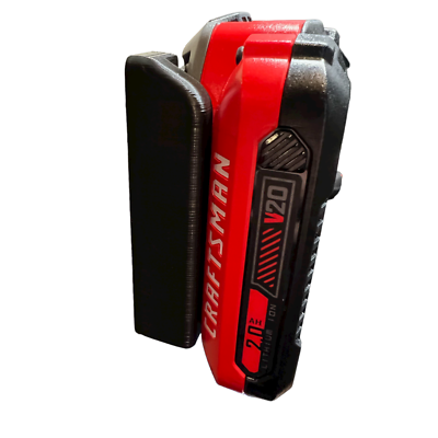 #ad #ad 4 PACK CRAFTSMAN 20V BATTERY MOUNT STORAGE HANGER HOLDER $11.99