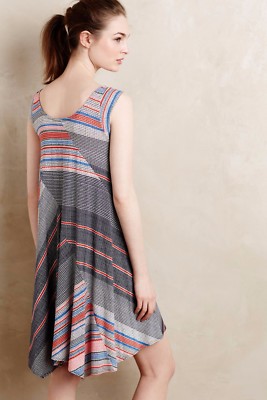 NWT Anthropologie Weston Amaya A-Line Striped Knit Jersey Shift Dress,  XXSP, M | eBay
