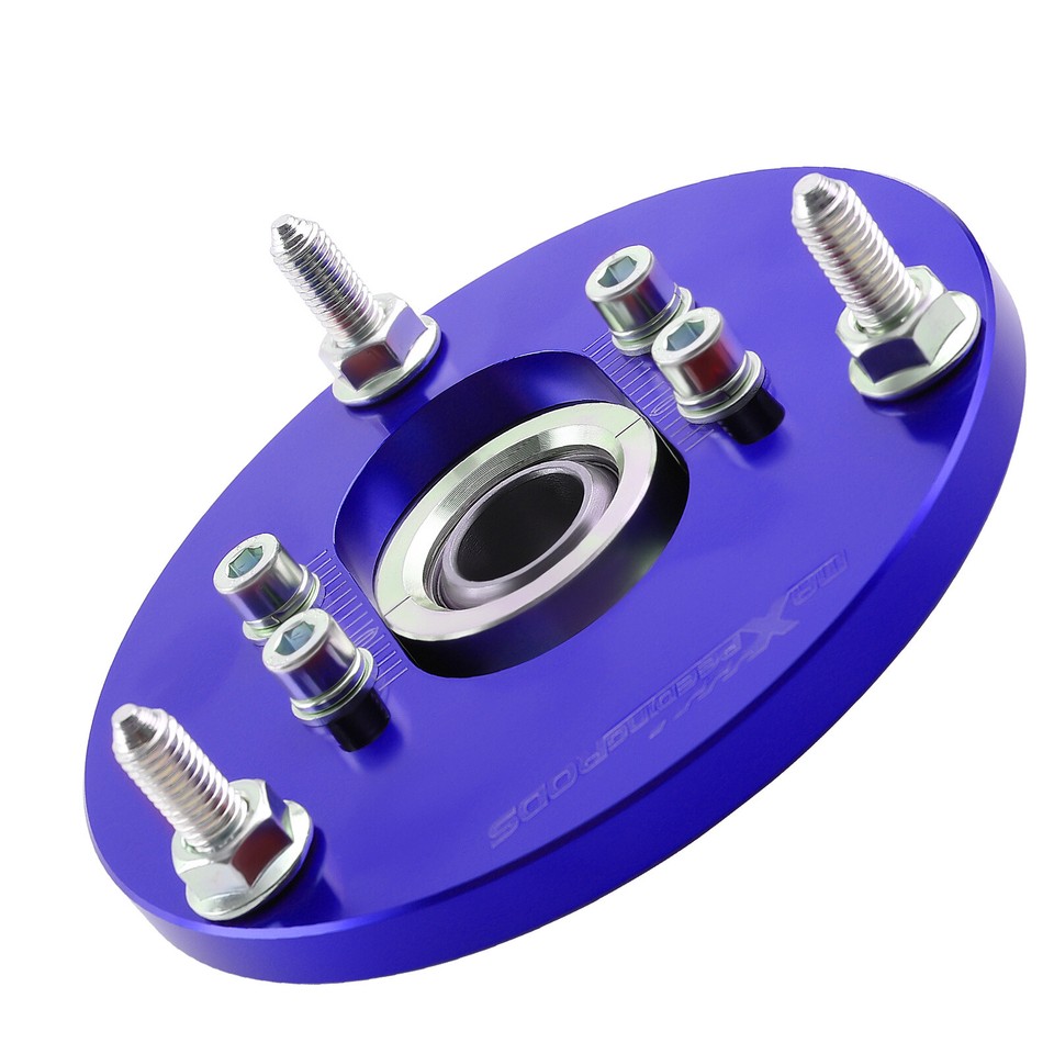 2 Pcs Coil Top Hat Front Mount Camber Plates for BMW E46 3 Series 1998 ...