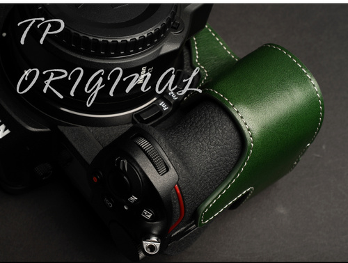 Real Leather Camera Bag Case Cover Grip Belt Strap For Nikon Z5 Z6 Z7 Z6II Z7II - Picture 10 of 24