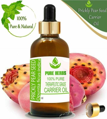 Pure Herbs Prickly Pear Seed 100%Pure & Natural Ficus Carrier Oil