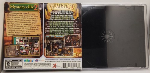Mysteryville 2/Pirateville - PC CD-ROM Software, Pre-owned, Very Good Condition - Picture 2 of 2