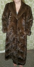 Vintage Elan Furs Mink Fur Coat Full Length Stroller