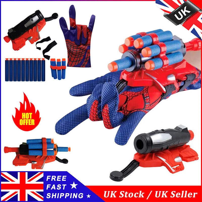 Spiderman web shooter toy uk deals