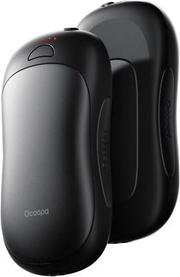OCOOPA Hand Warmers Rechargeable 2 Pack, Magnetic Double-Sided Heating, charging