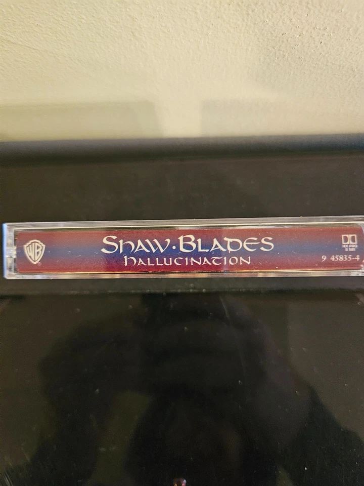 SHAW BLADES Hallucination 1995 CASSETTE TAPE DAMN YANKEES STYX HARD ROCK - Image 4 of 4