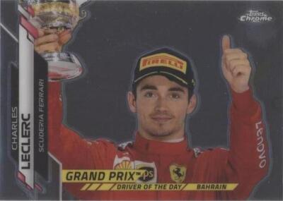 2020 Topps Chrome F1 シャルル・ルクレール リフラクター 2020 Topps Chrome Sapphire Edition Formula 1 - F1 Racers