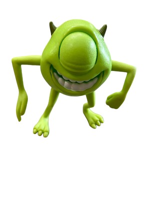 Disney Pixar 2001 Monsters Inc movie. Mike Wazowski 5" Action Figure  Plastic VGC | eBay