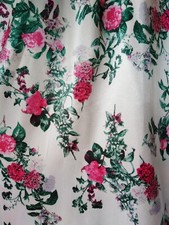 Ladies TU Multi Floral Oriental Style Long Sleeved Blouse Shirt Top - Size 14