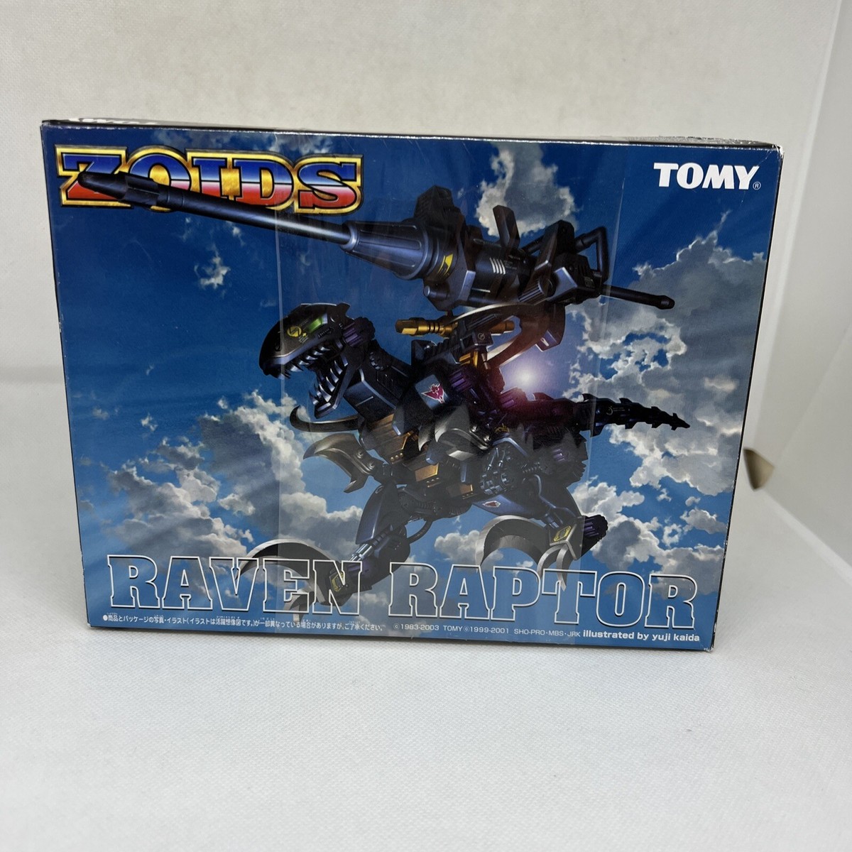 Tomy ZOIDS #08 RAVEN RAPTOR Velociraptor Type Model Kit Japan | eBay