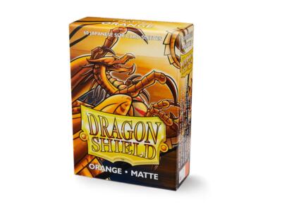 Dragon Shield Japanese Size Sleeves - Orange (60 Matte Kartenhüllen) NEU & OVP!