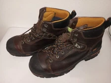 Timberland Pro Power Fit Anti-Fatigue Leather Steel Toes Boots Size 13
