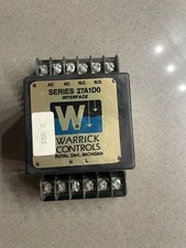 Warrick Controls Series 27A 1D0  27A1D0 CONDUCTIVITY BASED LIQUID LEVEL CONTROL
