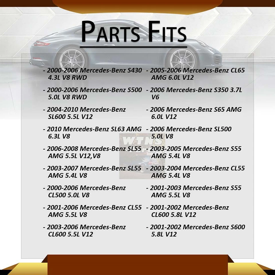 Extremos de barra de amarre exterior interior delantero Mevotech 4 piezas para Mercedes-Benz CL500 2000-2006 Foto 2 de 4