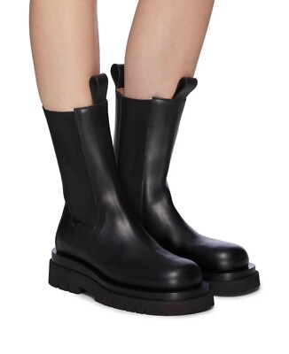 Bottega Veneta Lug Sole Leather Boots size 38.5 Retail $1450 | eBay