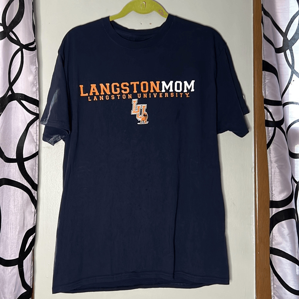 Langston University Langston Mom” short sleeve, g… - image 3