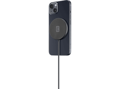 CELLULAR LINE MagSafe-System kabellose Ladestation Apple, Schwarz