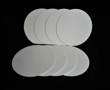 PRECISION GROUND 12.250" D X 0.200” T HIGH PURITY ALUMINA CERAMIC PLATE No.: 583