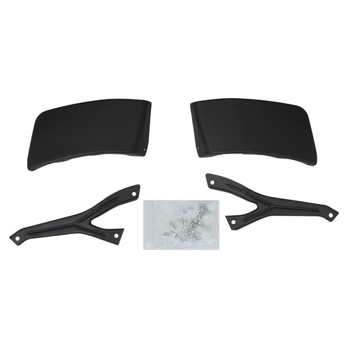 Black Rear Step Bumper Assembly for 2009-2018 Dodge Ram 1500 10-12 2500 3500 - Picture 13 of 15