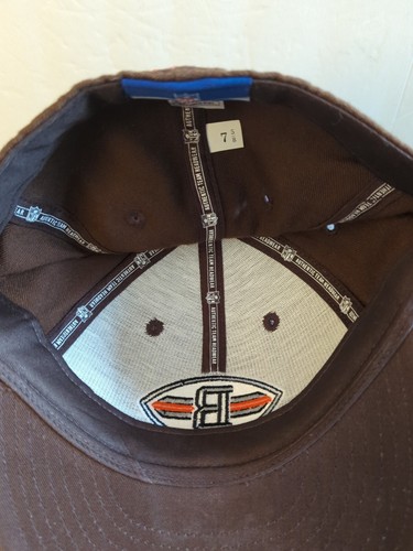 Cappello berretto vintage Reebok Cleveland Browns nuovo senza etichette 7 5/8 - Foto 5 di 5