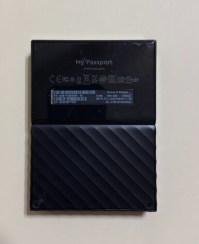 WD 4TB My Passport Portable Gaming Hard Drive - USB 3.0 - WDBZGE0040BBK-NESN - Picture 2 of 3