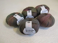 Jo Jo Land Melody Superwash Yarn Multicolored 5 Balls 220 Yards Each 100% Wool