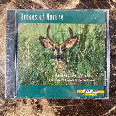 Echoes of Nature: American Wilds CD 1992 SEALED Nature Sounds Ambient LaserLight