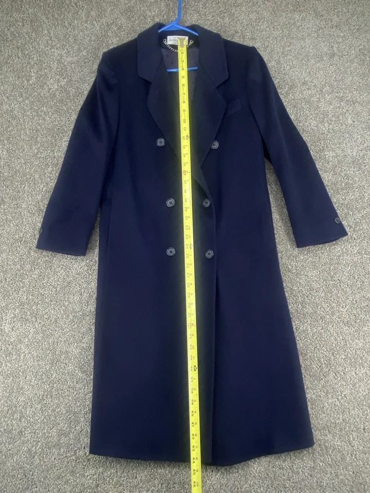 Abrigo Ashley Scott Mujer 100% Lana Forrado EE. UU. De Colección Talla Pequeña Foto 2 de 4
