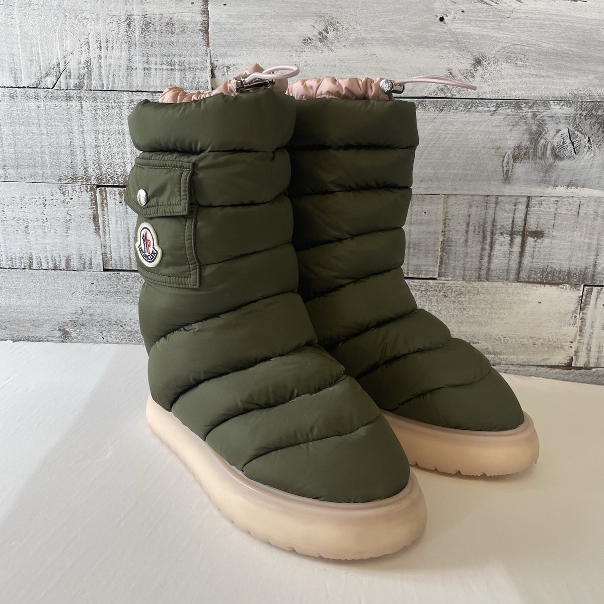 Moncler Gaia Pocket Padded Snow boots Size 40 | eBay