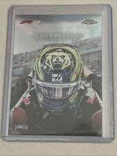 Oliver Bearman RC 2025 Topps Chrome Formula 1 Helmet Collection HC-8