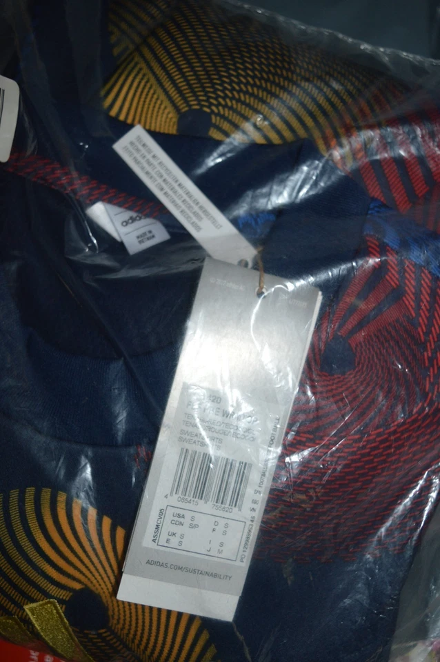 FEF Spain Blue Pre-match Football Warm Top Sweatshirt 2022/23 Adidas BNWT - Image 3 of 4