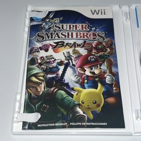 Super Smash Bros. Brawl (Nintendo Wii, 2008) CIB Complete Very Good TESTED!